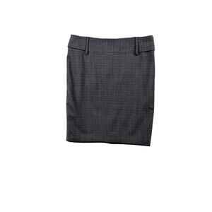 Elie Tahari Pencil Skirt – Gray Plaid – No Size Tag (Approx. Women’s Medium)